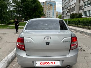 2015 Lada (ВАЗ) Granta I, серебристый, 430000 рублей, вид 3
