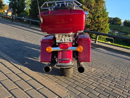 2012 Harley-Davidson Electra Glide, красный, 920000 рублей, вид 4