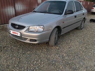 2011 Hyundai Accent ТагАЗ II, серебристый, 520000 рублей, вид 1