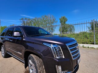 2015 Cadillac Escalade IV, фиолетовый, 3400000 рублей, вид 3