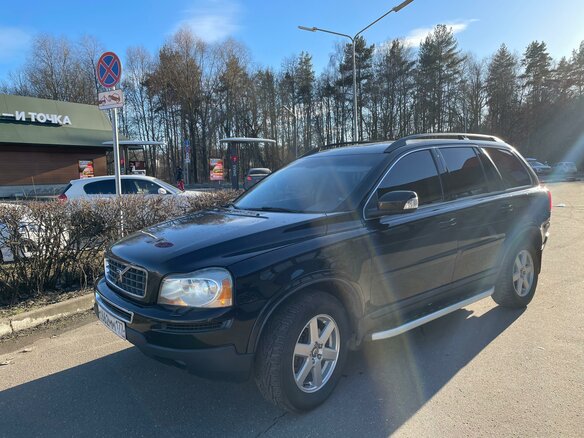 2007 Volvo XC90 I Рестайлинг, чёрный - вид 1