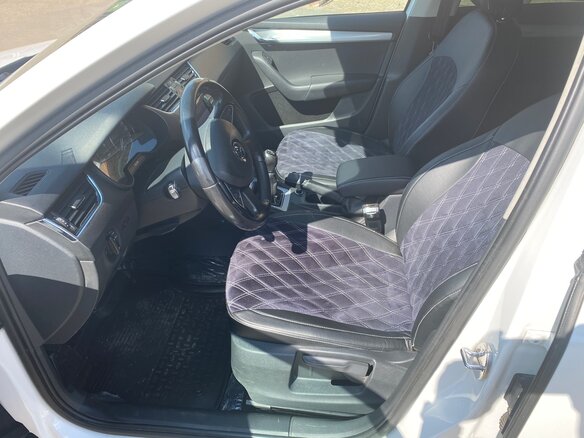 2013 Skoda Octavia III (A7), белый - вид 4