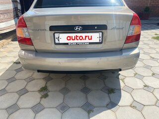 2008 Hyundai Accent ТагАЗ II, бежевый, 330000 рублей, вид 4