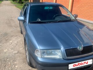 2007 Skoda Octavia I (A4) Рестайлинг, голубой, 455000 рублей, вид 1