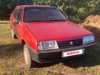 2000 Lada (ВАЗ) 21099, красный, 130000 рублей, вид 3