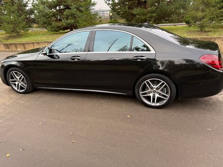 2020 Mercedes-Benz S-Класс 450 Long VI (W222, C217) Рестайлинг, чёрный, 7950000 рублей, вид 4