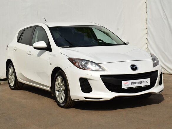 2012 Mazda 3 II (BL) Рестайлинг, белый - вид 2