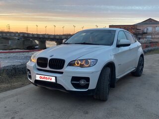 2008 BMW X6 35i 6-speed I (E71), белый, 1730000 рублей, вид 1