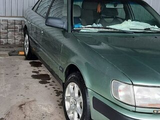 1992 Audi 100 IV (C4), зелёный, 370000 рублей, вид 2