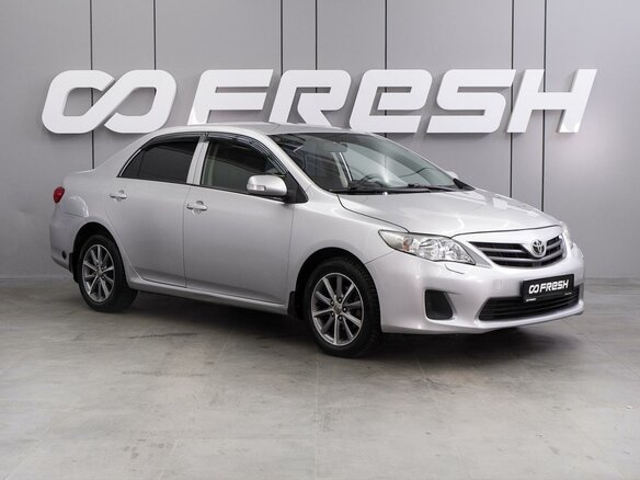 2010 Toyota Corolla X (E140, E150) Рестайлинг, серебристый, 1198000 рублей