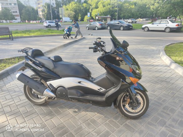 2006 Yamaha TMAX, чёрный - вид 6