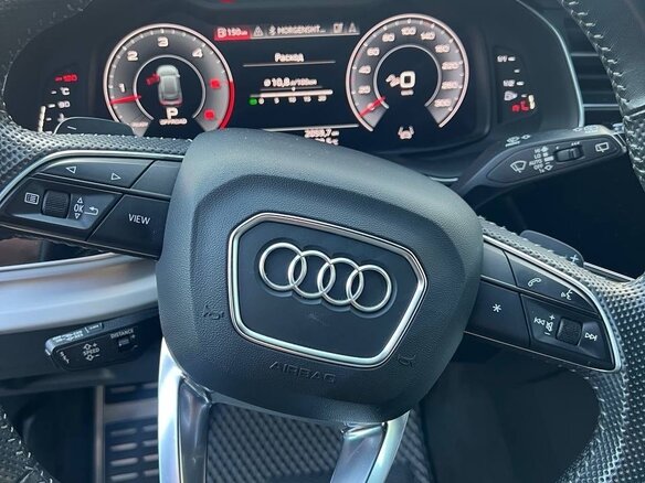 2018 Audi Q8 50 TDI I (4M), серебристый, 5200000 рублей - вид 7