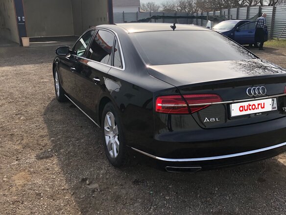 2013 Audi A8 III (D4) Рестайлинг, чёрный, 1450000 рублей - вид 8