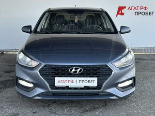 2018 Hyundai Solaris II, серый, 1275000 рублей, вид 2