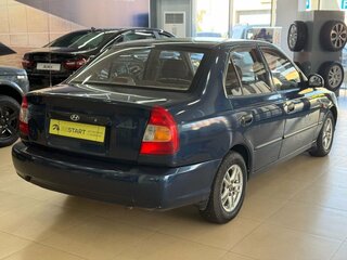 2006 Hyundai Accent ТагАЗ II, синий, 390000 рублей, вид 5