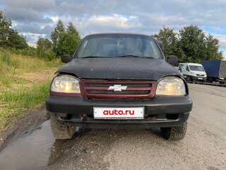 2004 Chevrolet Niva I, серебристый, 120000 рублей, вид 2