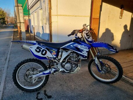 2009 Yamaha YZ250F, синий, 270000 рублей, вид 1
