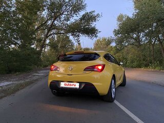 2012 Opel Astra GTC J Рестайлинг, жёлтый, 920000 рублей, вид 4