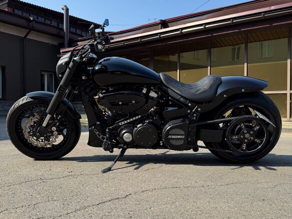 2004 Yamaha XV 1700 Warrior, чёрный, 1570000 рублей - вид 11