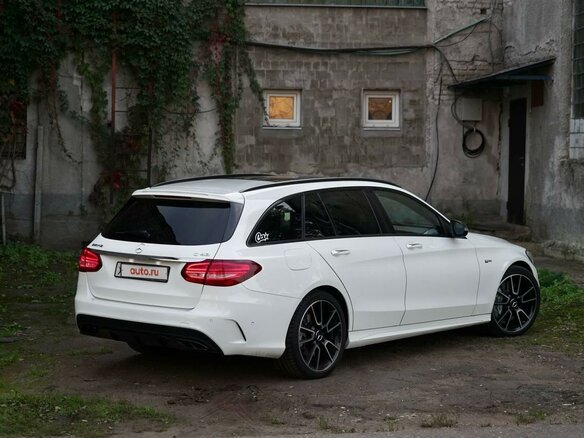 2017 Mercedes-Benz C-Класс AMG 43 AMG IV (W205), белый