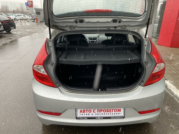 2015 Hyundai Solaris I Рестайлинг, серебристый - вид 15