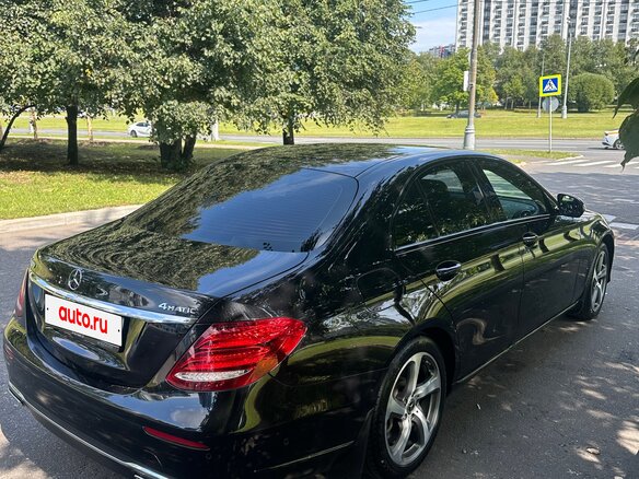 2017 Mercedes-Benz E-Класс 400 V (W213, S213, C238), чёрный - вид 3