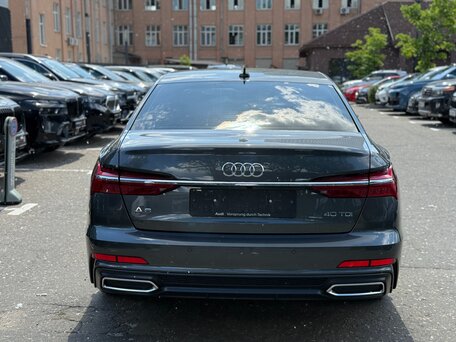 2022 Audi A6 40 TDI V (C8), серый, 4690000 рублей, вид 5