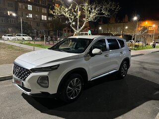 2020 Hyundai Santa Fe IV, белый, 3290000 рублей, вид 3