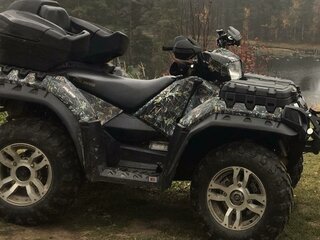 2009 Polaris Sportsman 550, зелёный, 490000 рублей, вид 1