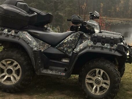 2009 Polaris Sportsman 550, зелёный, 490000 рублей, вид 1