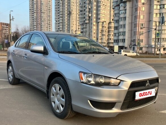 2008 Mitsubishi Lancer X, серый - вид 2