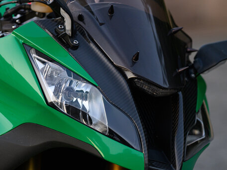 2013 Kawasaki ZX-10R Ninja, зелёный, 1150000 рублей, вид 2