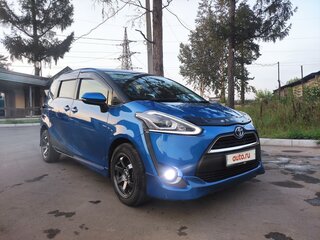 2018 Toyota Sienta II Рестайлинг, синий, 1280000 рублей, вид 1