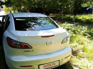 2012 Mazda 3 II (BL) Рестайлинг, белый, 1400000 рублей, вид 4