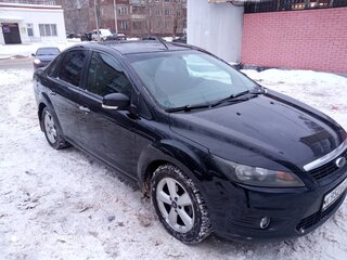 2008 Ford Focus II Рестайлинг, чёрный, 585000 рублей, вид 2