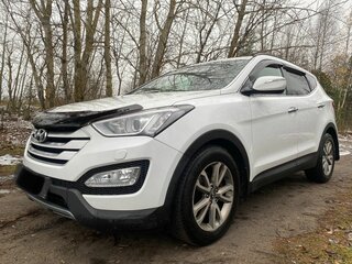 2013 Hyundai Santa Fe III, белый, 1980000 рублей, вид 3