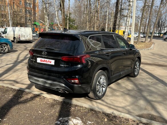 2018 Hyundai Santa Fe IV, чёрный, 2901000 рублей - вид 3