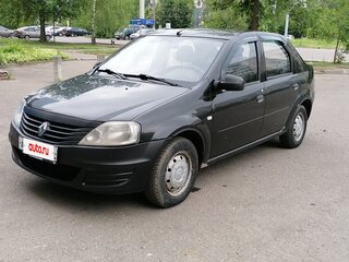 2012 Renault Logan I Рестайлинг, чёрный, 400000 рублей, вид 2