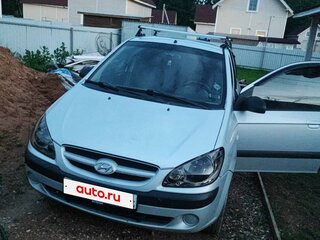 2008 Hyundai Getz I Рестайлинг, серебристый, 400000 рублей, вид 1