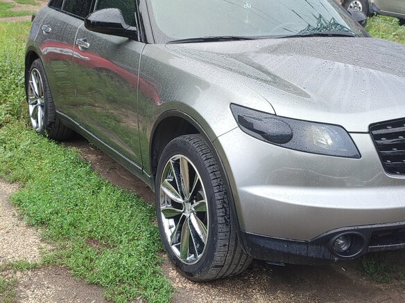 2003 Infiniti FX35 I (S50), серый, 1500000 рублей - вид 7