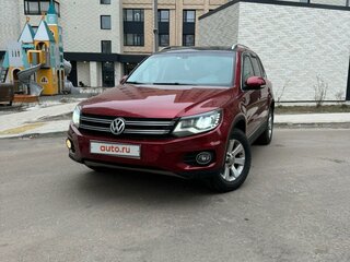 2012 Volkswagen Tiguan I Рестайлинг, красный, 925000 рублей, вид 5