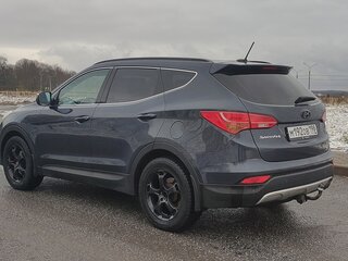 2013 Hyundai Santa Fe III, синий, 1800000 рублей, вид 3