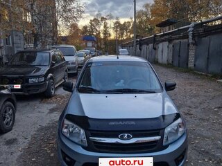 2015 Lada (ВАЗ) Granta I, голубой, 550000 рублей, вид 2