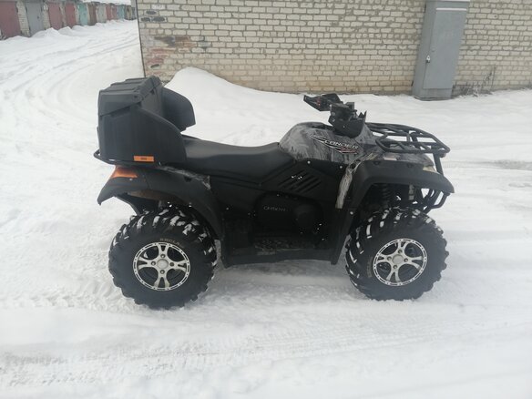 2012 CFMoto CF600-X6, серый - вид 3