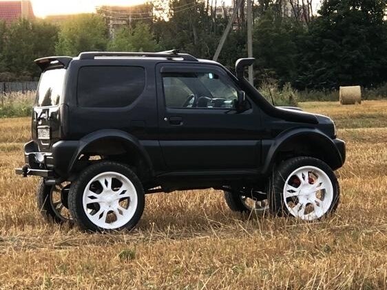 2007 Suzuki Jimny III Рестайлинг 1, чёрный - вид 2