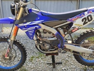 2018 Yamaha YZ250F, синий, 450000 рублей, вид 1