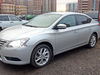2014 Nissan Sentra VII (B17), серебристый, 999999 рублей, вид 2