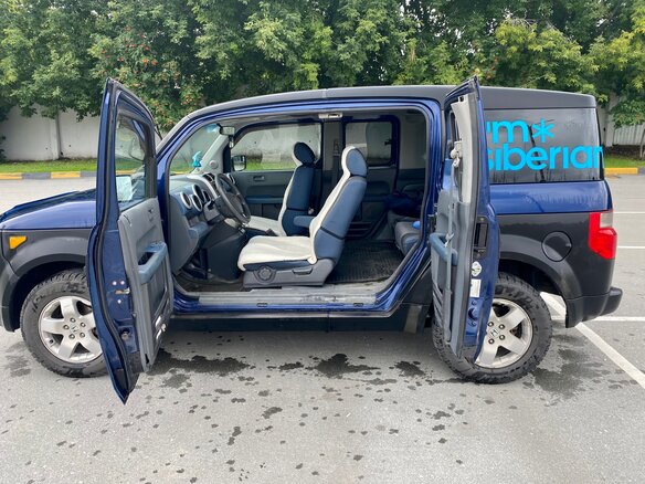 2003 Honda Element I, синий, 980000 рублей - вид 5