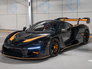2019 McLaren Senna, оранжевый, 130000000 рублей, вид 1