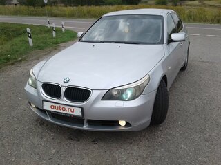 2004 BMW 5 серии 525d V (E60/E61), серебристый, 1645000 рублей, вид 3